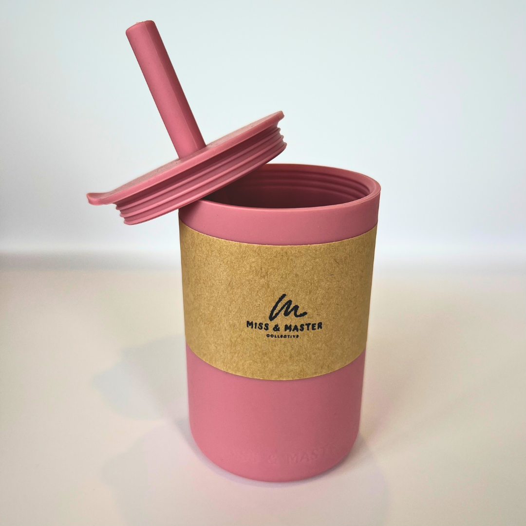 Pink Silicone Smoothie Cup - Miss & Master Co.