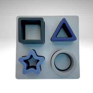 Blue Silicone Puzzle