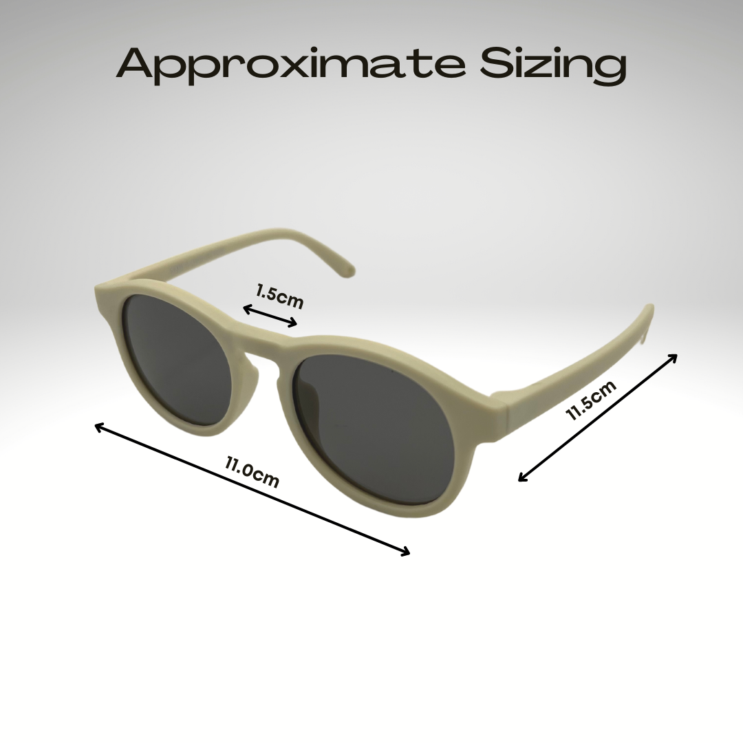 Measurements for Baby Sunglasses Pink - Miss & Master Co